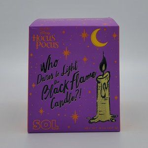 Colourpop SOL Body Disney Hocus Pocus Black Flame 8oz Candle NEW IN BOX